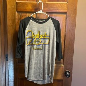Vintage 80s Foghat Band Concert Tour T shirt Size S